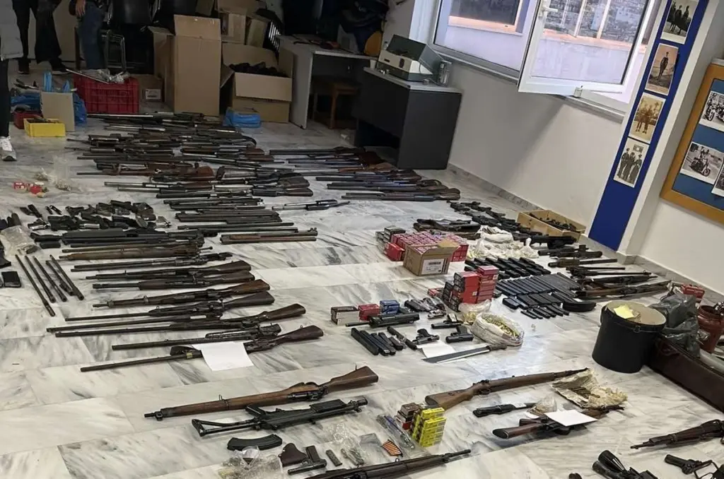 Τρία οπλοστάσια είχαν στήσει στα Χανιά – Εξαρθρώθηκε εγκληματική οργάνωση (pics)