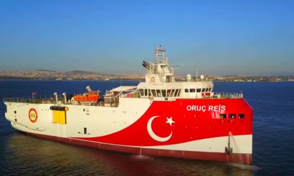 Ξαναβγάζει το Oruc Reis για έρευνες η Τουρκία – “Φωτιά” στην Ανατολική Μεσόγειο