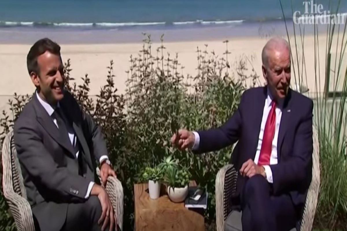 Νέα τηλεφωνική επικοινωνία Μπάιντεν-Μακρόν – Που θα βρεθούν