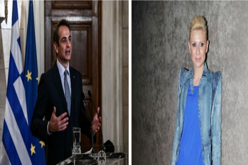 Ο “γάμος” της Κατερίνας Καραβάτου με τον… Κυριάκο Μητσοτάκη