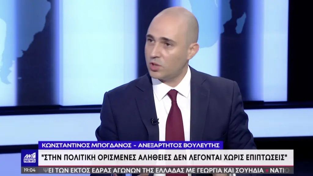 Ο Μπογδάνος έφυγε άρον άρον από το στούντιο του ΑΝΤ1 όταν θέλησε να παρέμβει ο Παφίλης (vid)