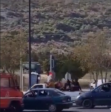 Βίντεο ντοκουμέντο από την άγρια επίθεση Ρομά σε πυροσβέστες στο Σχιστό