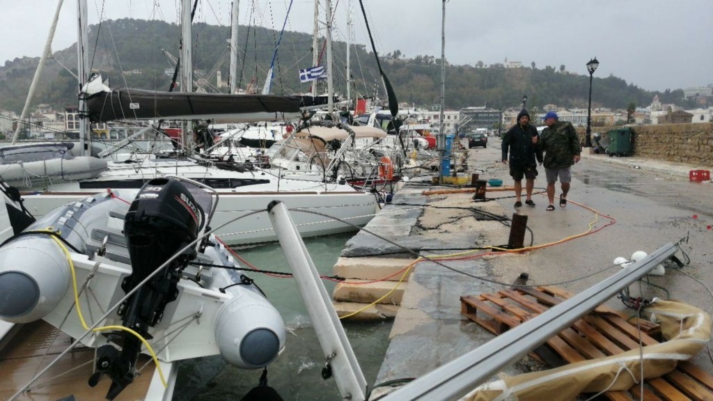 O “Νέαρχος” ήταν ο πέμπτος ισχυρός μεσογειακός κυκλώνας στο Ιόνιο από το 2016 (pic)