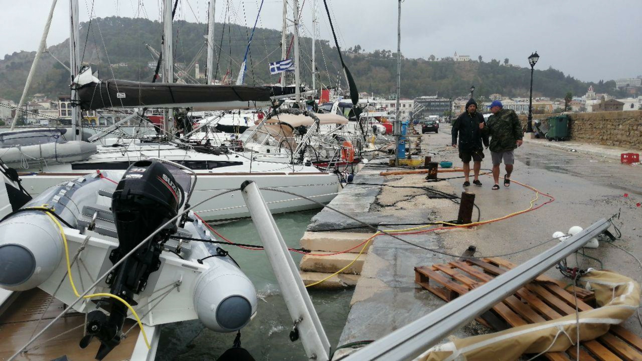 O “Νέαρχος” ήταν ο πέμπτος ισχυρός μεσογειακός κυκλώνας στο Ιόνιο από το 2016 (pic)