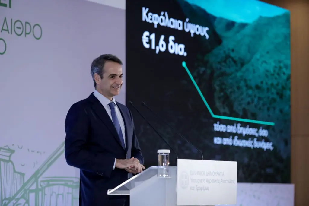 Κυριάκος Μητσοτάκης – “Για πρώτη φορά δρομολογούμε έργα άρδευσης με τη μέθοδο της σύμπραξης δημοσίου και ιδιωτικού τομέα”
