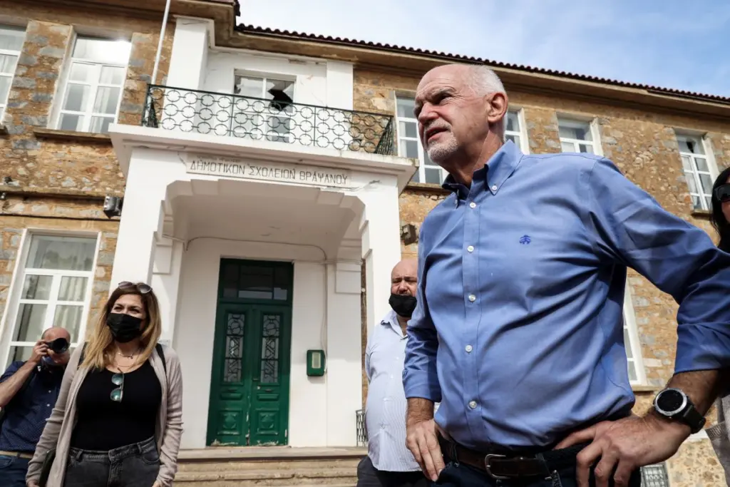 Κρασάκι και selfies με φόντο τα Μετέωρα για τον Γιώργο Παπανδρέου (vid)