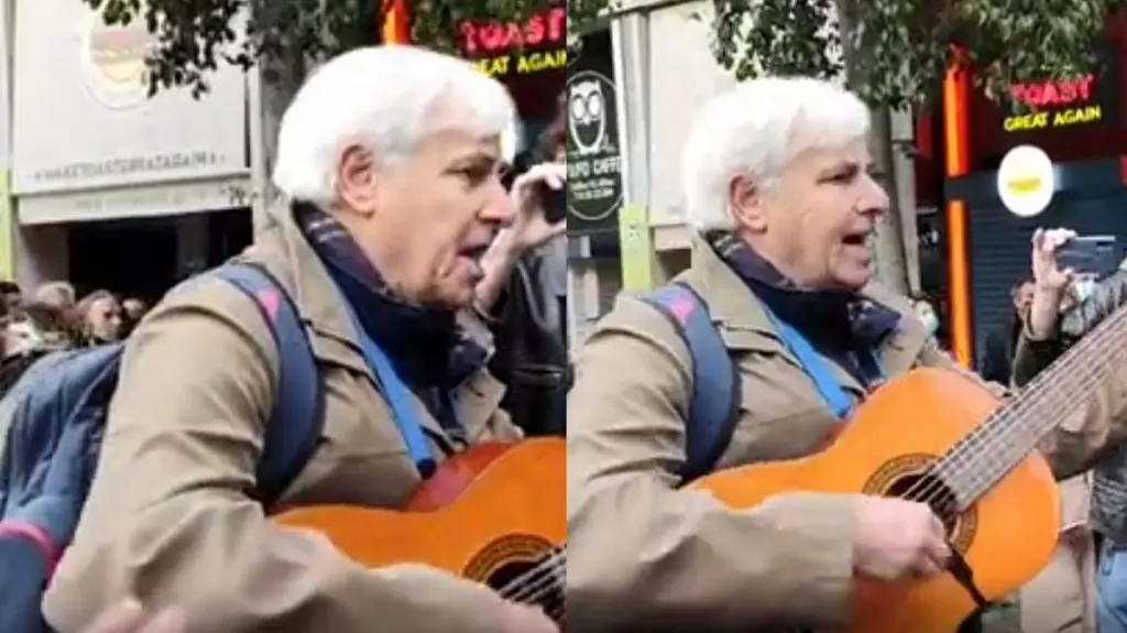 Ο Γερμανός φίλος του Μίκη στις εκδηλώσεις για το Πολυτεχνείο – Τραγούδησε το “Σφαγείο” (vid)