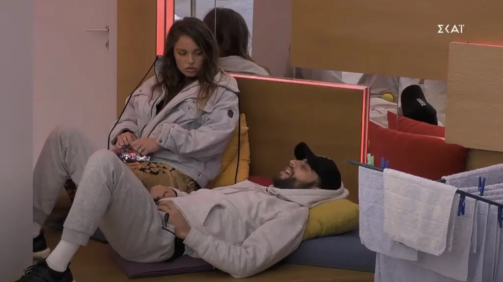 Big Brother – Spoiler Alert – Το φιλί του Νίκου στην Ευδοκία και ο νέος αρχηγός