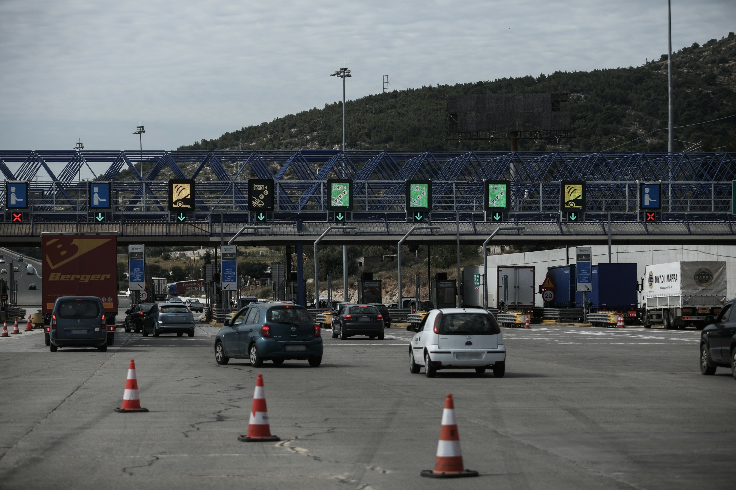 Πρωτοχρονιά με αυξήσεις στα διόδια – Οι νέες τιμές ανά σταθμό