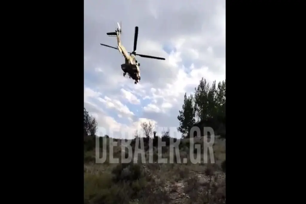 Καρέ – καρέ η στιγμή της διάσωσης ορειβάτη που παγιδεύτηκε σε χαράδρα στον Κάλαμο