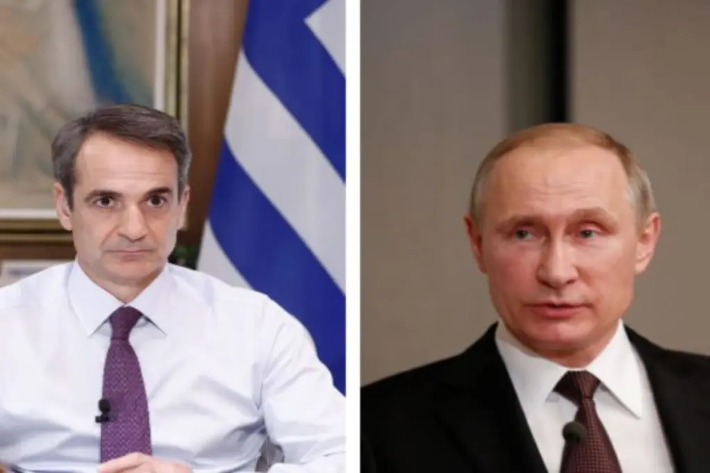 Συνάντηση Μητσοτάκη – Πούτιν την Τετάρτη