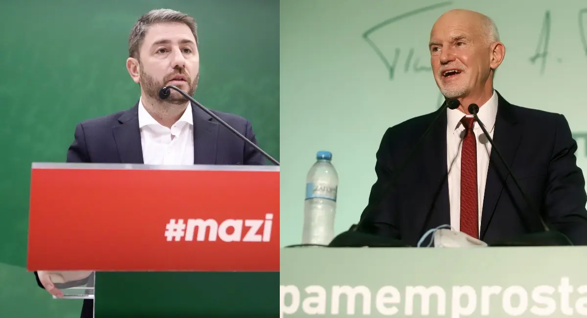 “Θρίαμβος” Ανδρουλάκη στις εκλογές του ΚΙΝΑΛ – “Μάχη” με Παπανδρέου στον δεύτερο γύρο (vids)