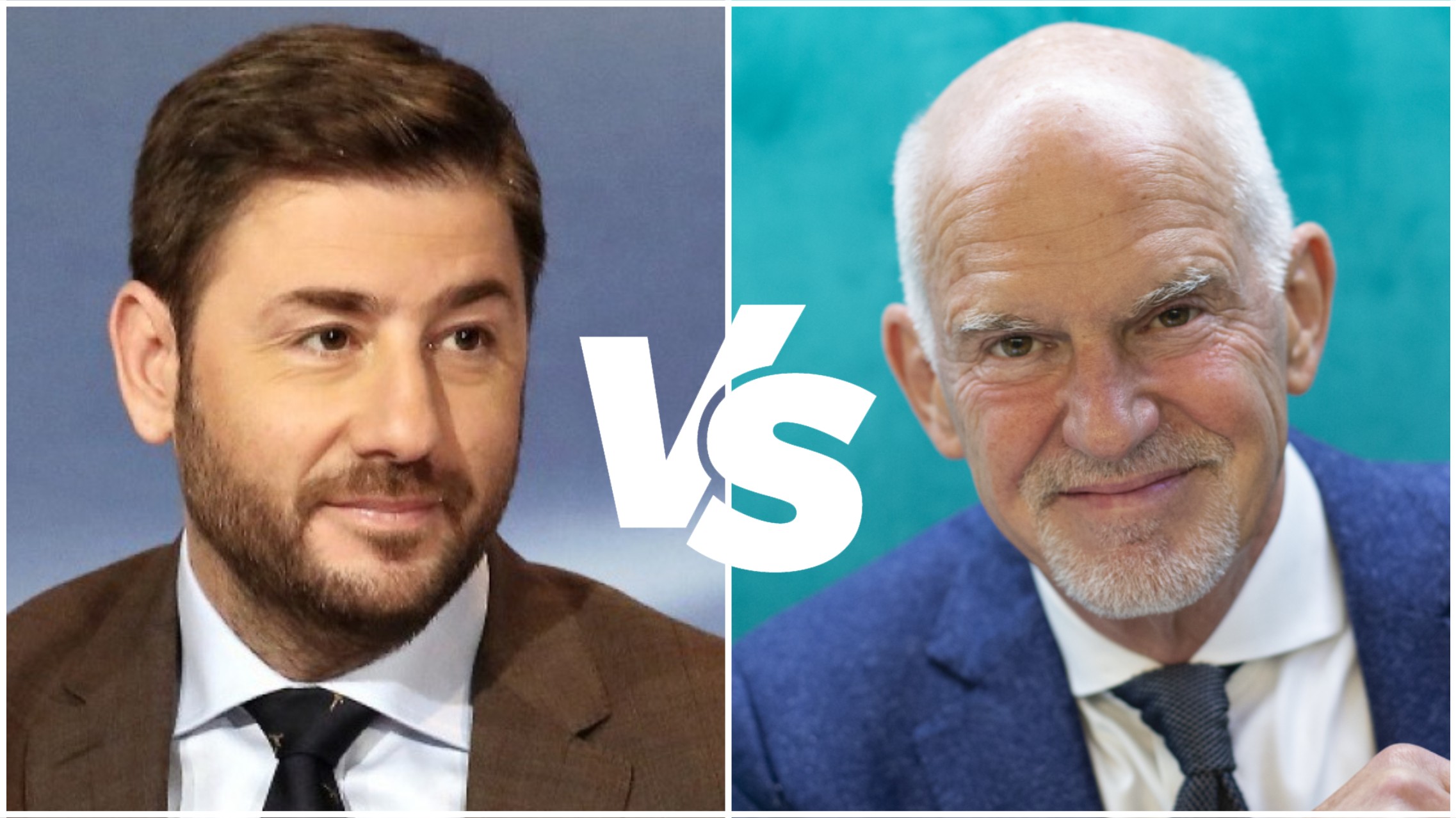Debate για τις εκλογές στο ΚΙΝΑΛ – Νίκος Ανδρουλάκης ή Γιώργος Παπανδρέου;