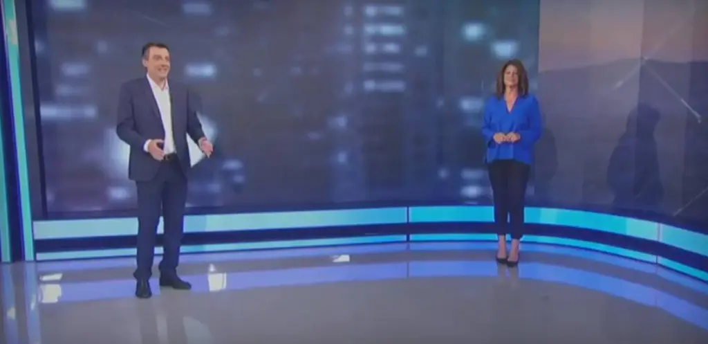 Θετικοί στον κορονοϊό οι παρουσιαστές της ΕΡΤ Κώστας Παπαχλιμίντζος και Χριστίνα Βίδου