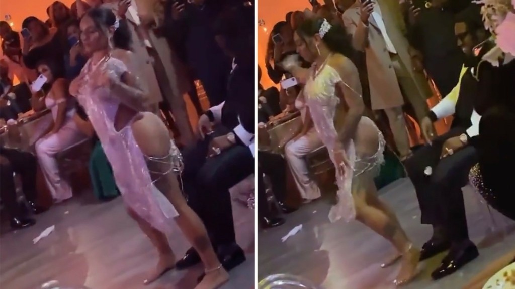 Το twerking “ξαναμμένης” νύφης στον γαμπρό σε γαμήλια εκδήλωση προκάλεσε “έκρηξη” στο Twitter (vid)