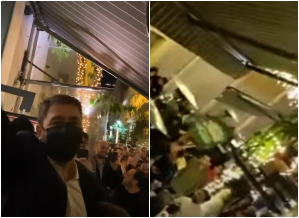 Στη “γιάφκα” της Μαντζάρου μετά τον εκλογικό θρίαμβο ο Ανδρουλάκης