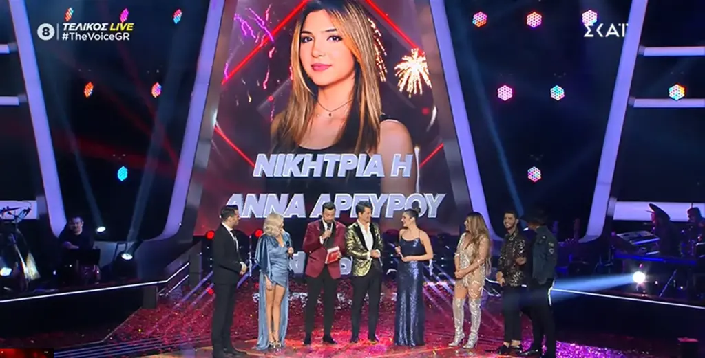 Μεγάλη νικήτρια του “The Voice” η 16χρονη Άννα Αργυρού! (vid)