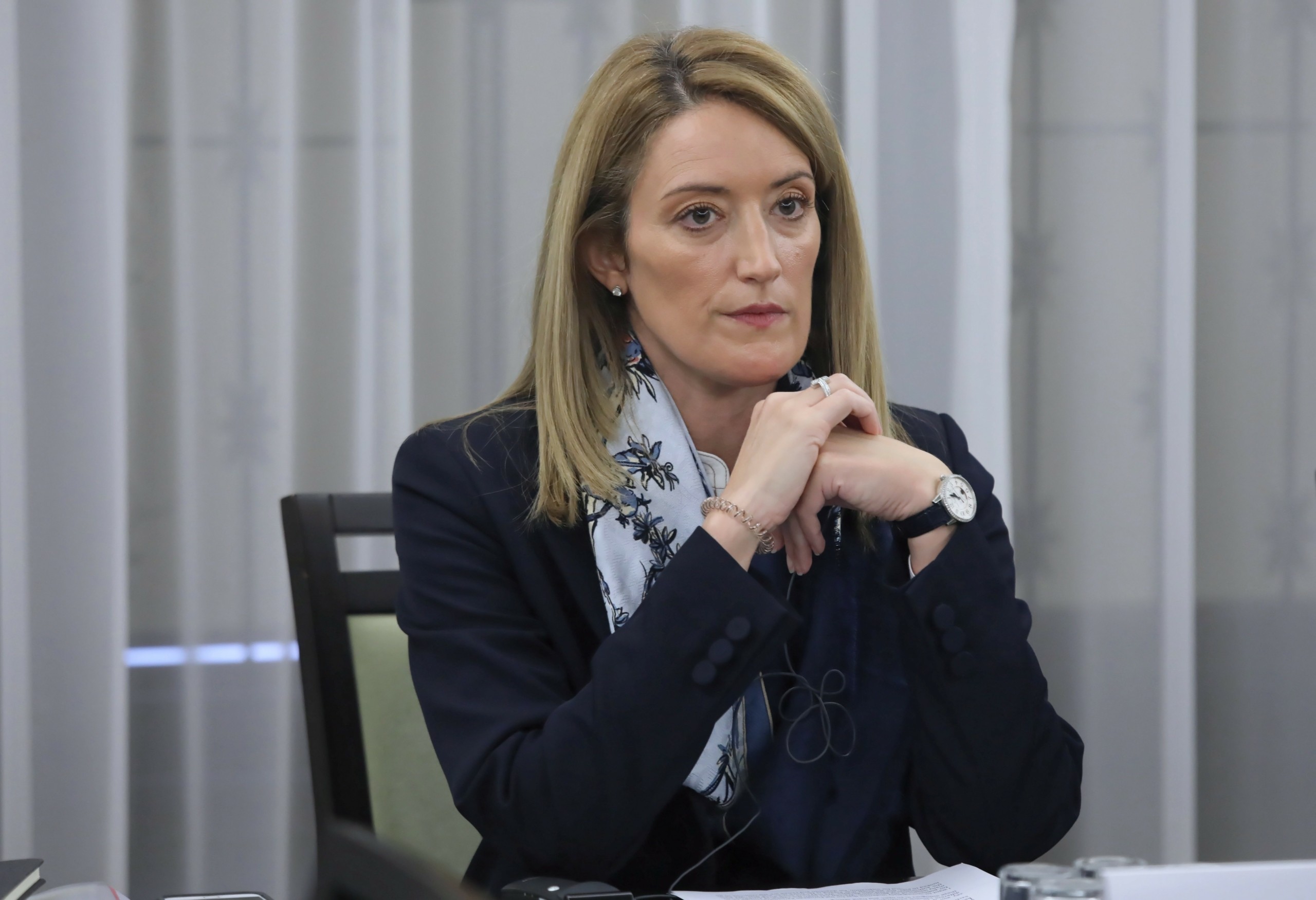Νέα πρόεδρος του Ευρωπαϊκού Κοινοβουλίου η Ρομπέρτα Μετσόλα