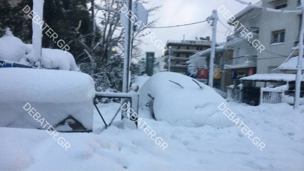 Η “Ελπίδα” έκανε την Αττική… Αλάσκα – Οδοιπορικό του DEBATER σε Κηφισιά και Μαρούσι (pics&vid)