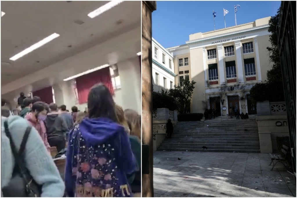 Ανάληψη ευθύνης για τον ξυλοδαρμό του  καθηγητή στην ΑΣΟΕΕ – Ποιοι του επιτέθηκαν (vids)