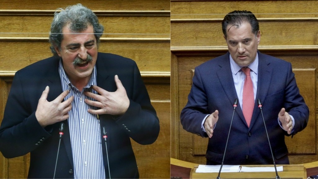 Άγριος καυγάς Πολάκη – Άδωνι στο καφενείο της Βουλής – Τους χώρισε η φρουρά λίγο πριν πιαστούν στα χέρια