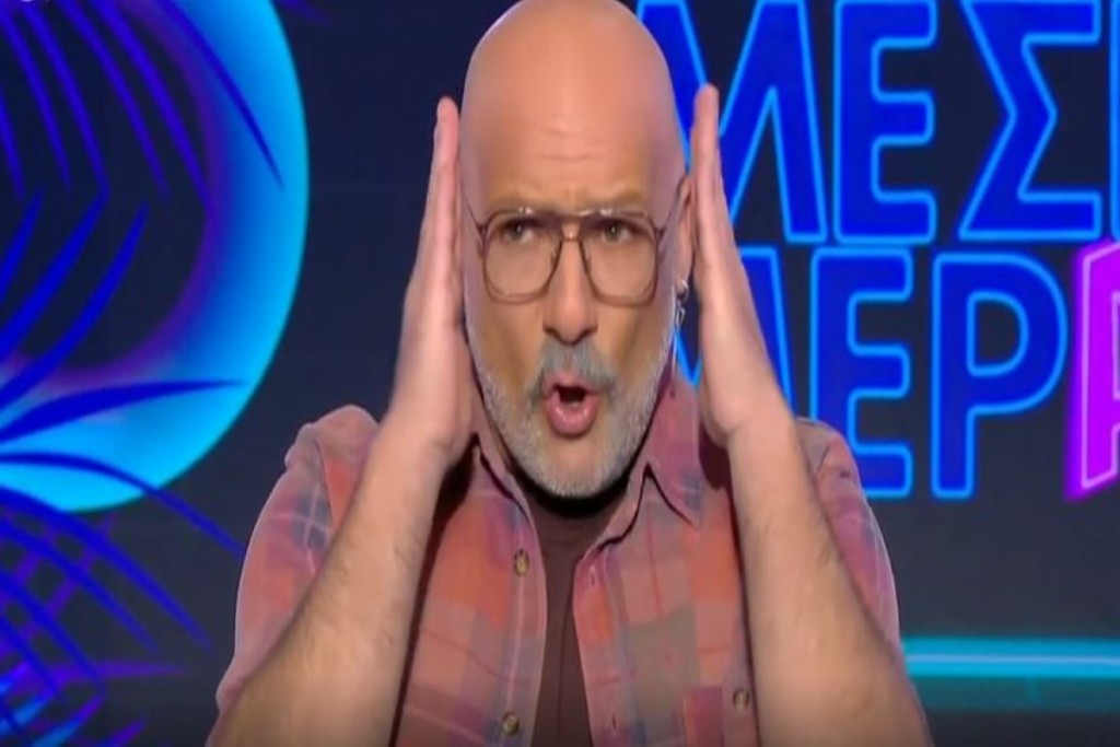Ο Μουτσινάς “τα πήρε” με υβριστικό μήνυμα που δέχτηκε και ξέσπασε στον αέρα της εκπομπής “Καλό Μεσημεράκι” (vid)