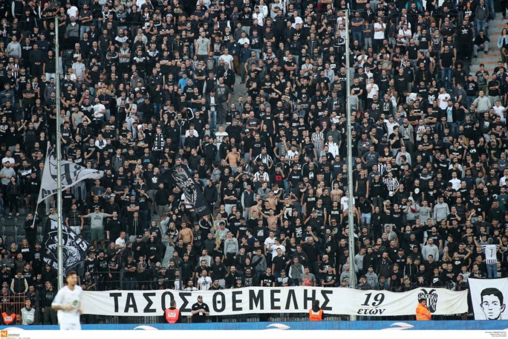 “Λουκέτο” σε σύνδεσμο του ΠΑΟΚ στο κέντρο της Αθήνας