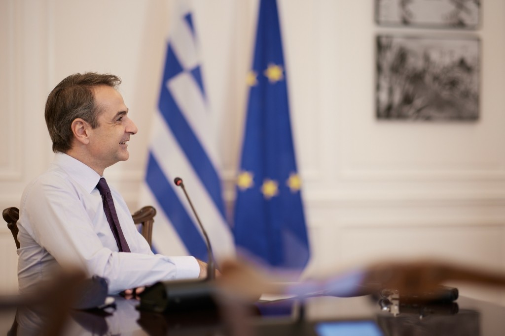 Τηλεδιάσκεψη Μητσοτάκη με μαθητές ειδικού σχολείου Κοζάνης – Τι τον ρώτησαν (vid)