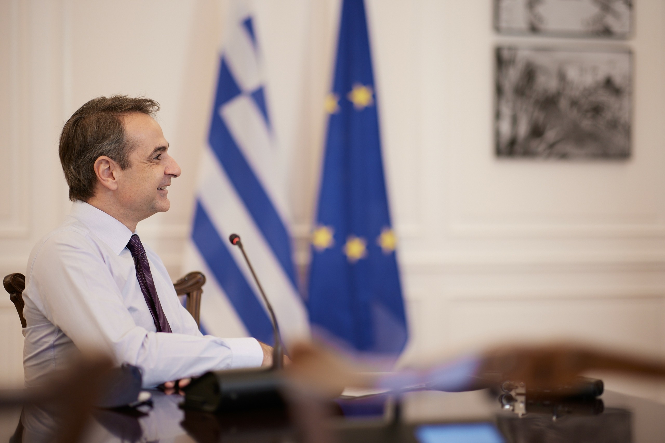 Τηλεδιάσκεψη Μητσοτάκη με μαθητές ειδικού σχολείου Κοζάνης – Τι τον ρώτησαν (vid)