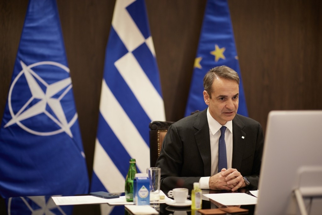 Με τον Έλληνα πρέσβη στην Ουκρανία επικοινώνησε ο Κυριάκος Μητσοτάκης