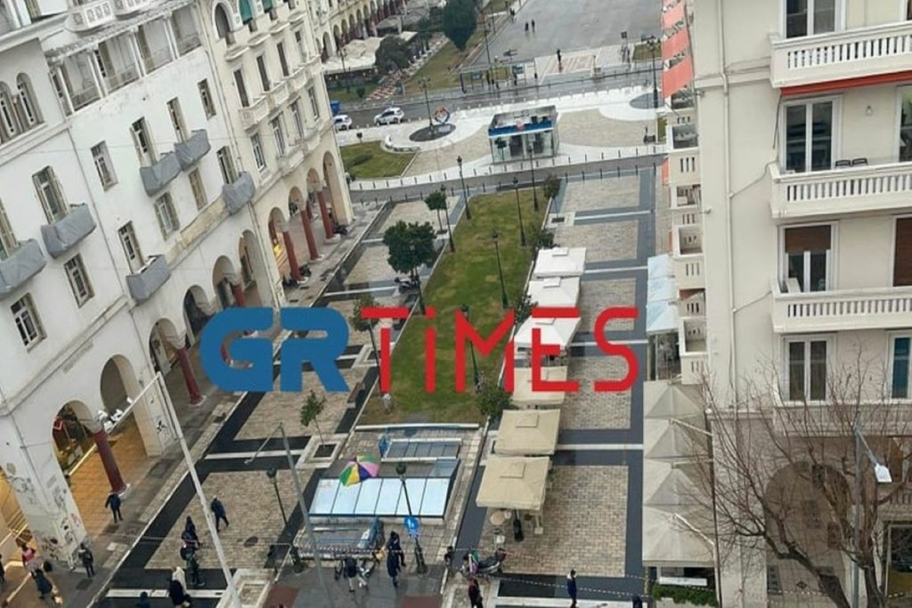 Εκκένωση μαγαζιών στην “καρδιά” της Θεσσαλονίκης – Το τηλεφώνημα για βόμβα που έχει προκαλέσει αναστάτωση
