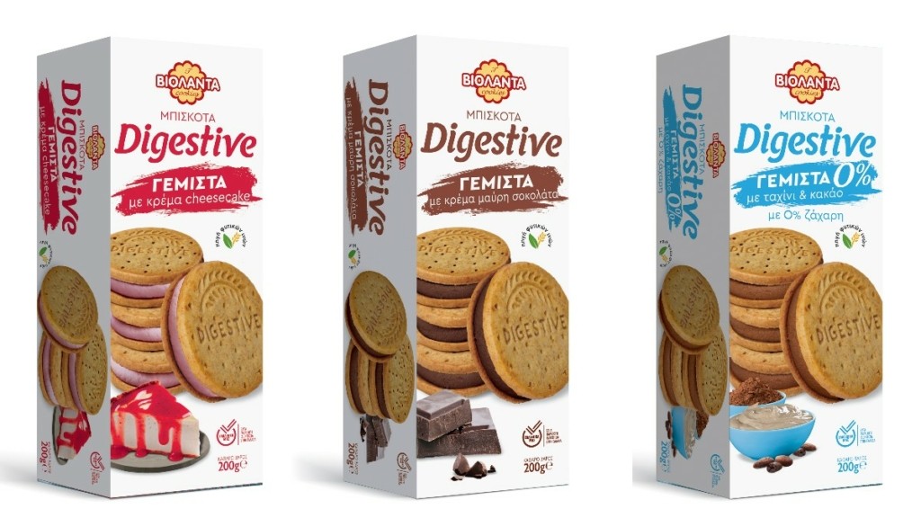 Νέα σειρά Μπισκότων DIGESTIVE ΓΕΜΙΣΤΑ από τη ΒΙΟΛΑΝΤΑ 
