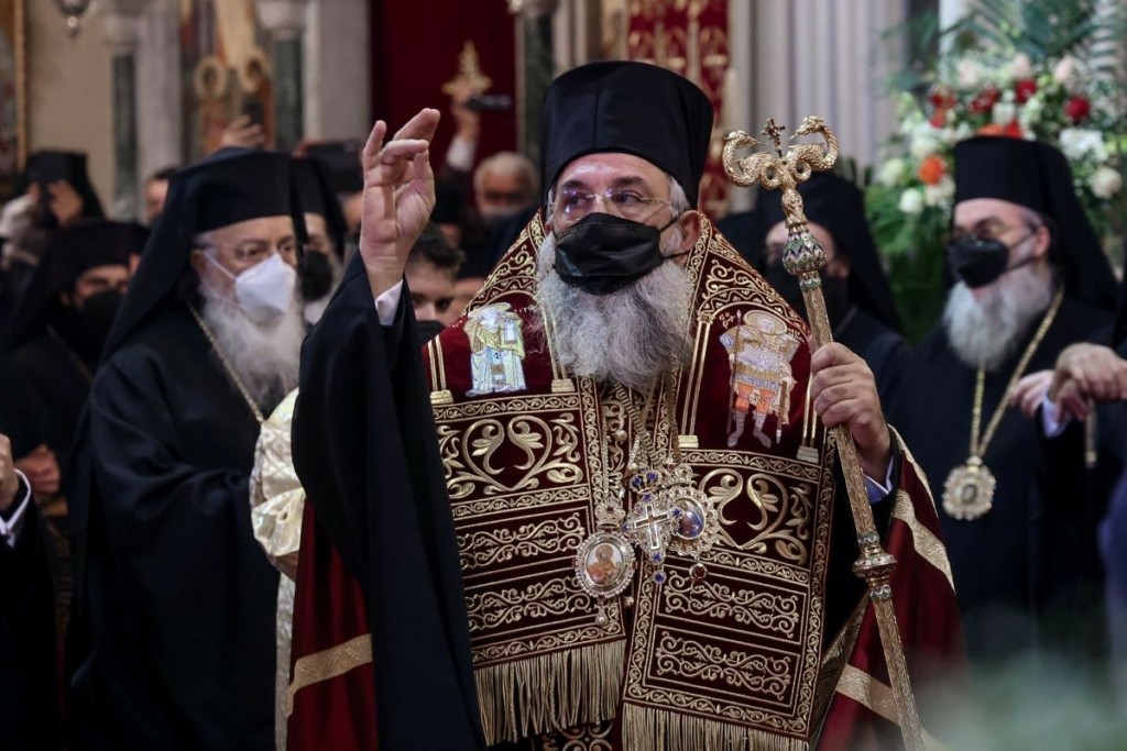 Σε κλίμα κατάνυξης η ενθρόνιση του νέου αρχιεπισκόπου Κρήτης – Το μήνυμα Μητσοτάκη από την τελετή (pics)