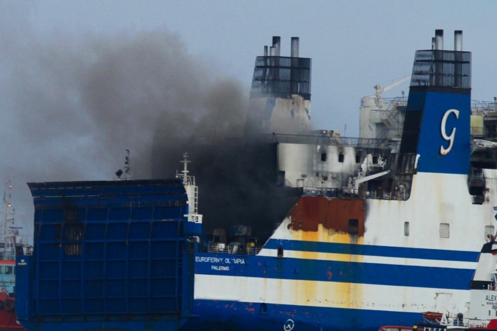 Δεύτερη απανθρακωμένη σορός βρέθηκε στο γκαράζ του Euroferry Olympia