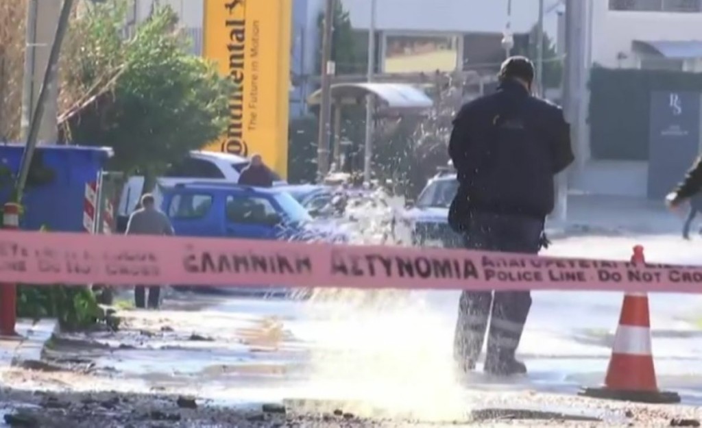Συναγερμός στο Μαρούσι λόγω διαρροής φυσικού αερίου – Διεκόπη η κυκλοφορία στη Μεσογείων