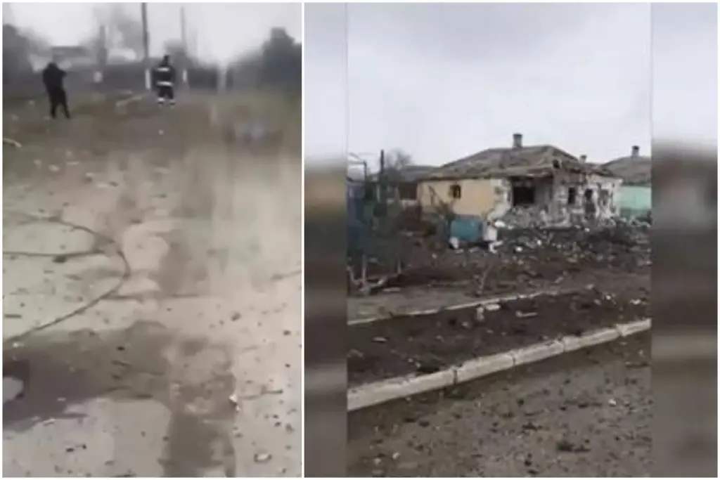 Σκληρές εικόνες από το Σαρτανά της Ουκρανίας – Νεκροί δύο Έλληνες μετά από βομβαρδισμό ρωσικού αεροσκάφους (vid)