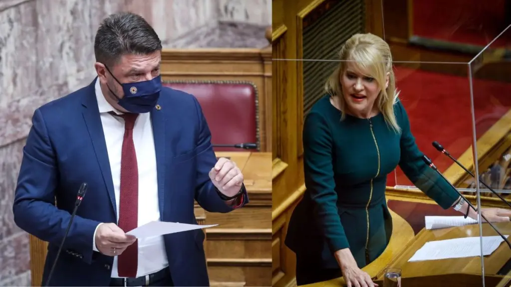 Κόντρα Τζάκρη – Χαρδαλιά στη Βουλή – “Η πατρίδα δεν γίνεται δυνατή με τους Χαρδαλιάδες” – “Είστε εκτός τόπου και χρόνου”