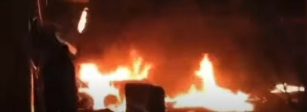 Όταν το Κίεβο θύμιζε πάλι εμπόλεμη ζώνη το μακρινό 2014 (vid)