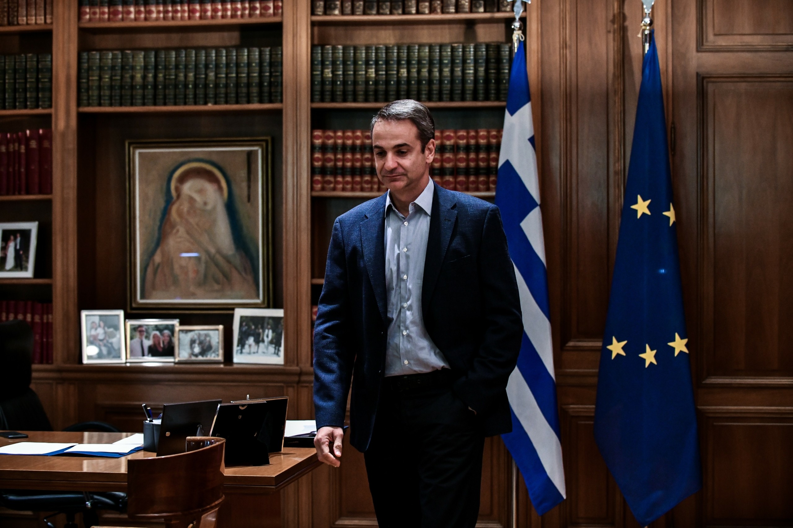 Ο Μητσοτάκης ενημερώνει το απόγευμα Τσίπρα και Ανδρουλάκη για τις επαφές με Ερντογάν