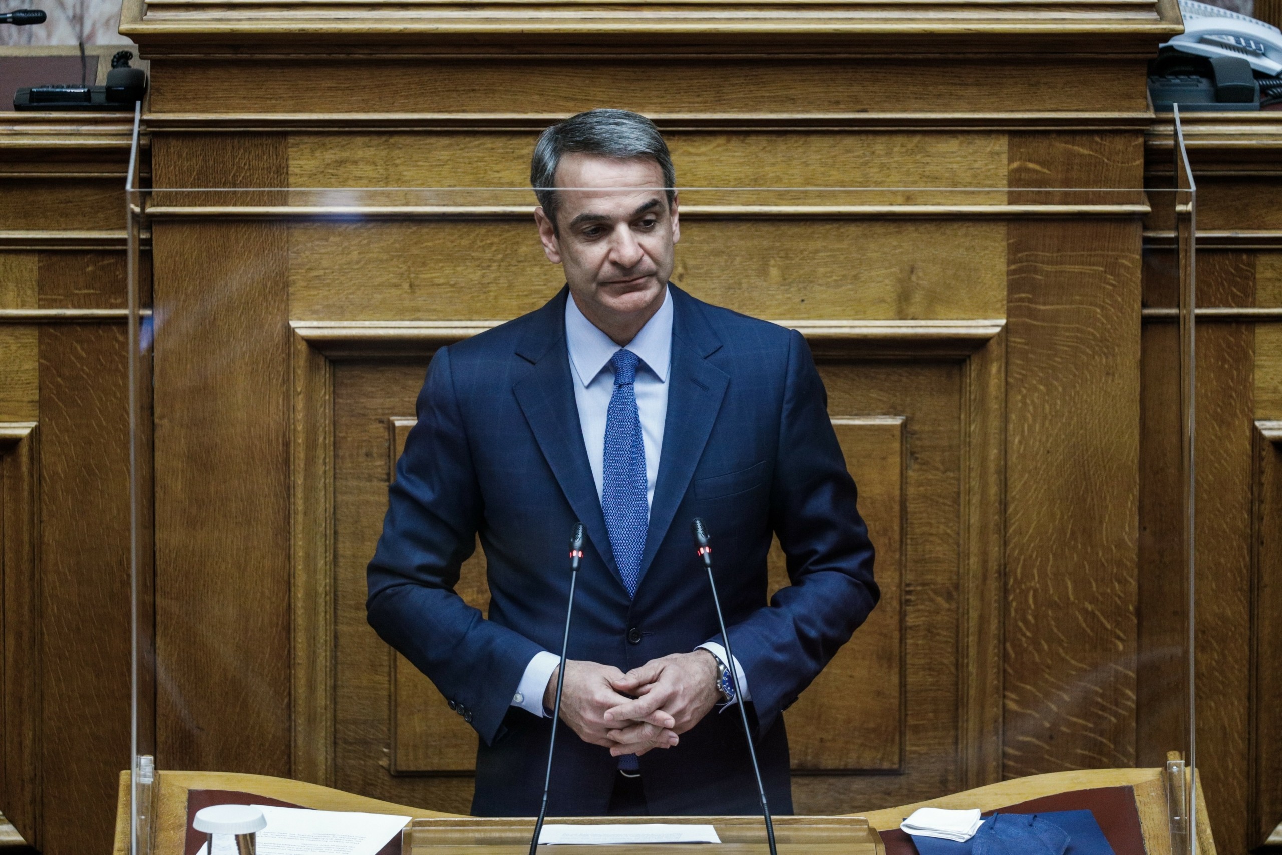 Κυριάκος Μητσοτάκης στη Βουλή – “Θα νομοθετήσουμε έκτακτη εισφορά στα υπερκέρδη των εταιρειών ενέργειας”