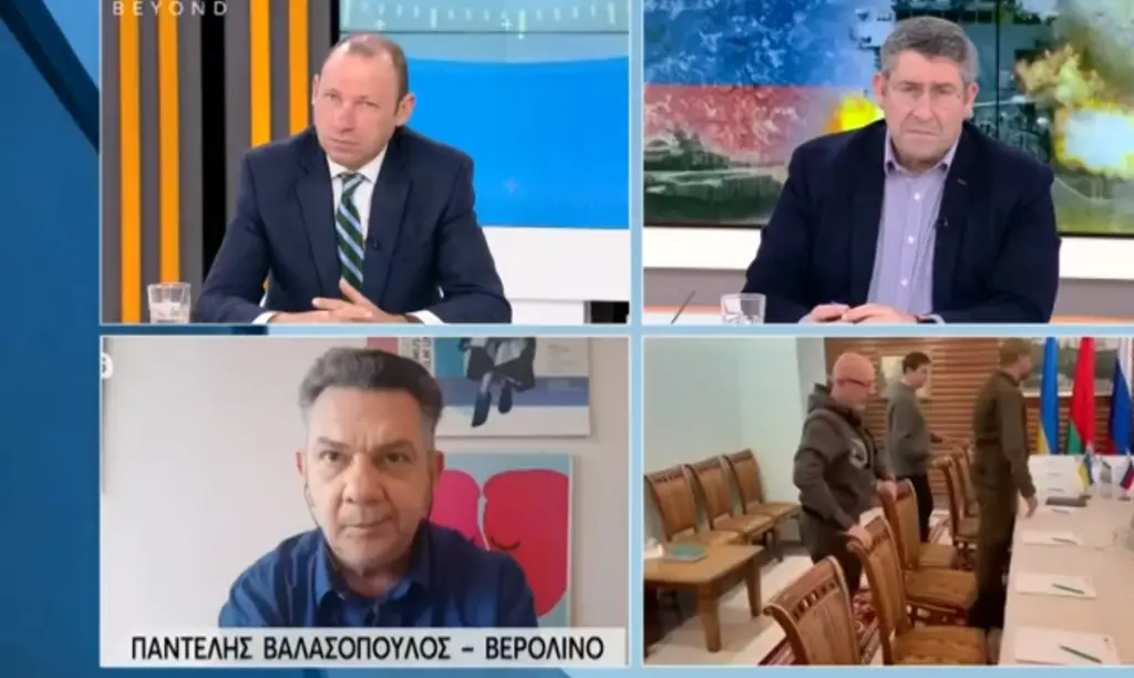 “Επική κόντρα” στον τηλεοπτικό αέρα Αυγερινού και Βαλασόπουλου με επίκεντρο την Ουκρανία