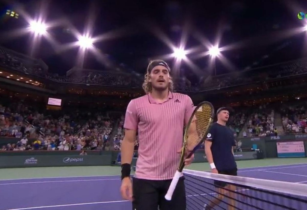 Αποκλείστηκε νωρίς στο Indian Wells ο Στέφανος Τσιτσιπάς (vid)