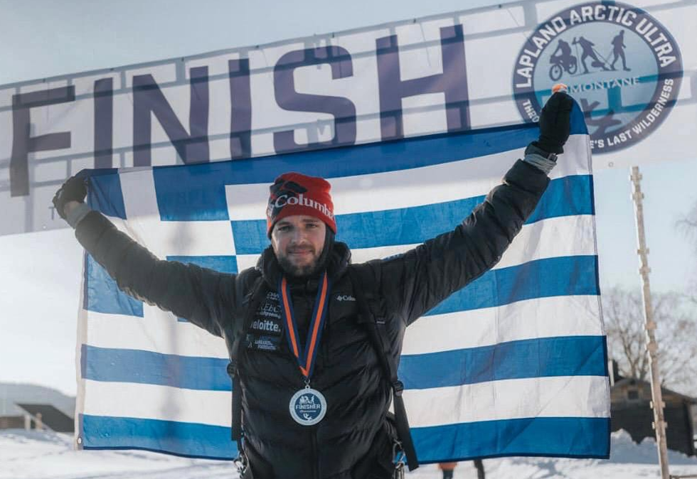 Ο άθλος του Μάριου Γιαννάκου – Τερμάτισε στον αγώνα των 500 χλμ. στην Αρκτική