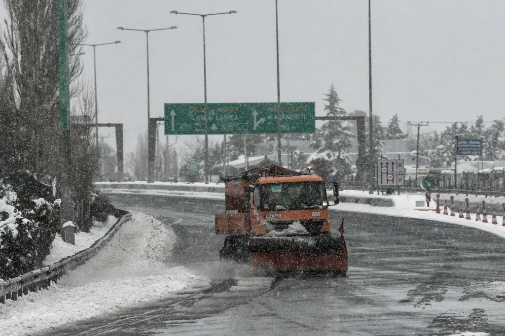 Κανονικά η κυκλοφορία των φορτηγών στην Αθηνών-Λαμίας