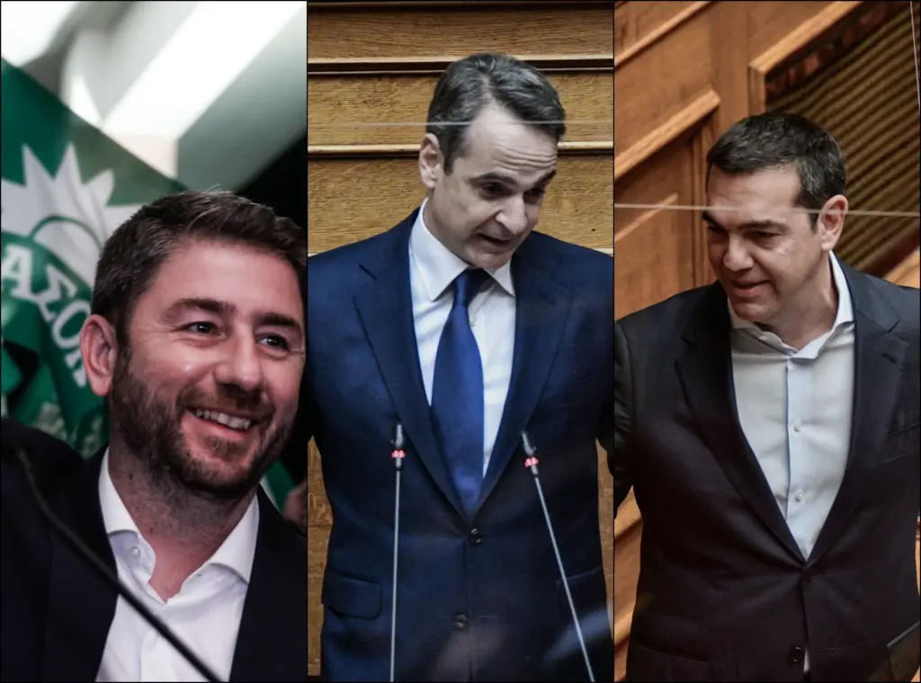 Διψήφιο το προβάδισμα ΝΔ-ΣΥΡΙΖΑ – Η έκπληξη στη δημοτικότητα των αρχηγών (pics)