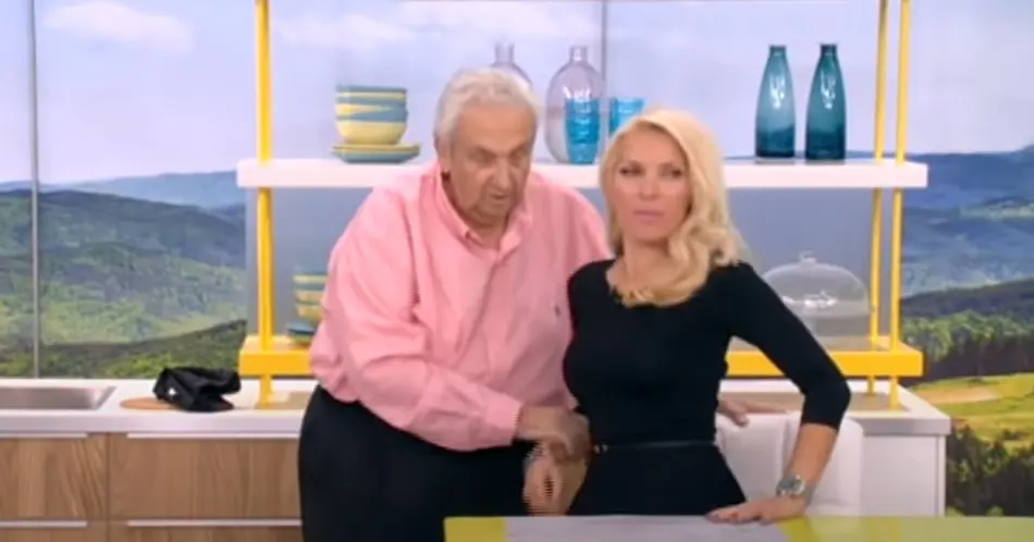 Το αξέχαστο σκηνικό με τον Δημήτρη Κοντομηνά στην εκπομπή της Μενεγάκη – Η εισβολή στο πλατό που όλοι θυμούνται
