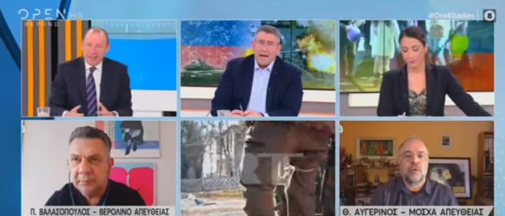 Νέα ένταση μεταξύ Αυγερινού και Βαλασόπουλου στον αέρα του Open – “Μην ερμηνεύεις τα λόγια μου, οδηγεί πάντα σε κακό”