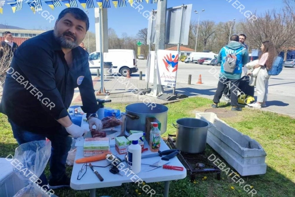 Μια πράξη ανθρωπιάς στα σύνορα του Προμαχώνα για τους πρόσφυγες (pic)
