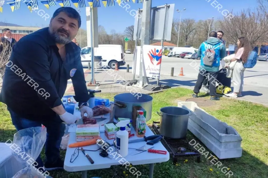 Μια πράξη ανθρωπιάς στα σύνορα του Προμαχώνα για τους πρόσφυγες (pic)