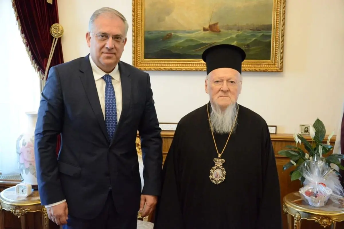 Τάκης Θεοδωρικάκος : “Το Οικουμενικό Πατριαρχείο είναι ο  φωτεινός φάρος όλων των ορθοδόξων χριστιανών”